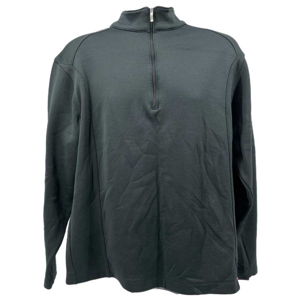 Nike Gray Long Sleeve Zip Sweatshirt | Size L